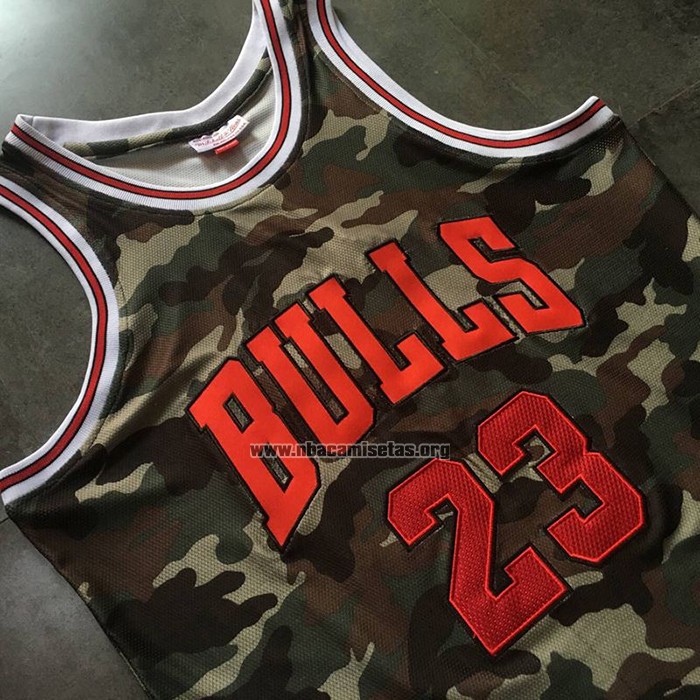 Camiseta Chicago Bulls Michael Jordan NO 23 Hardwood Verde